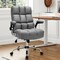 Adjustable Swivel Office Chair with High Back and Flip-up Arm for Home and Office
